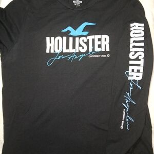Hollister Black Long Sleeve Shirt